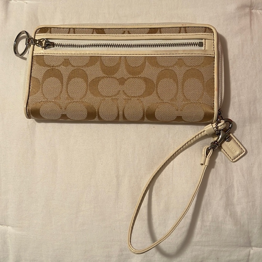 Coach Wristlet - Barley Used!